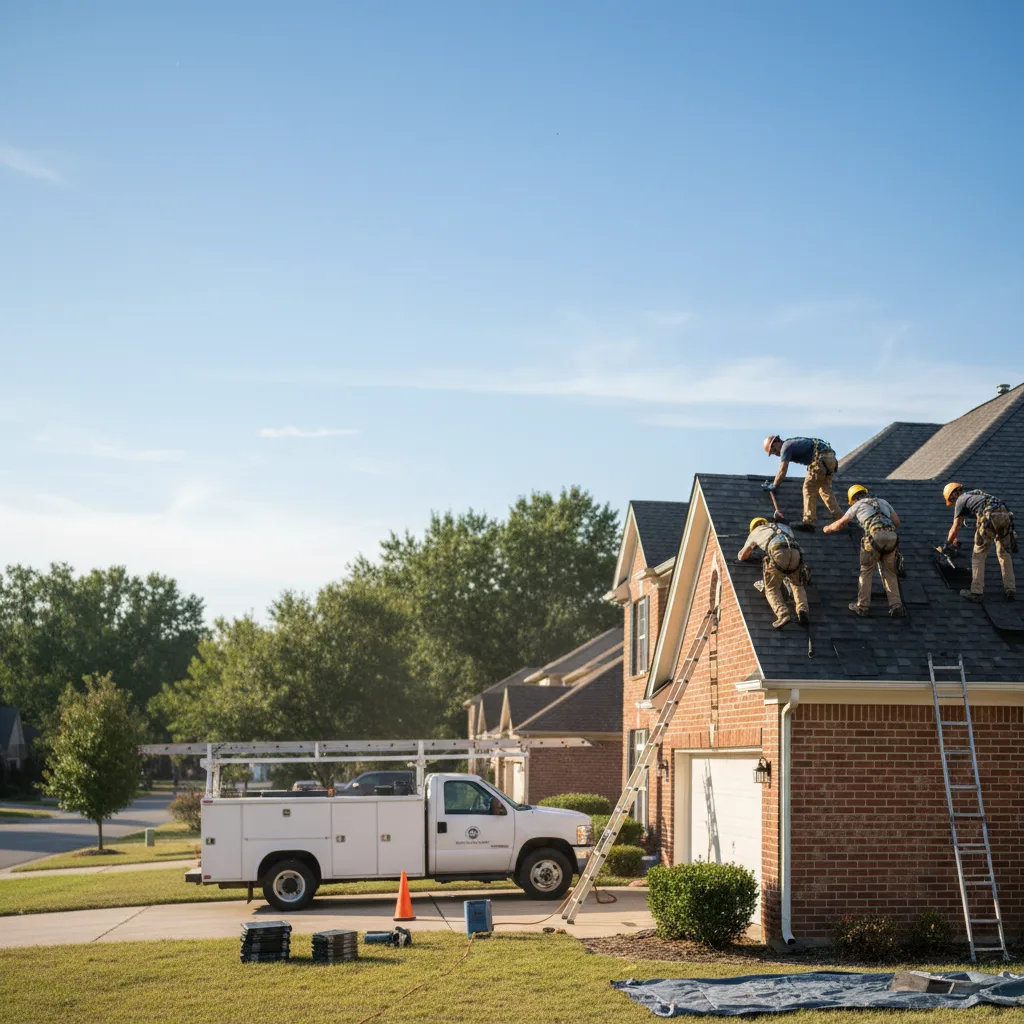 Roof Repair in Leverett
